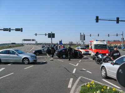 Verkehrsunfall Walldorf