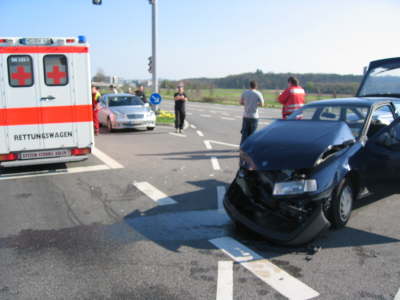 Verkehrsunfall Walldorf
